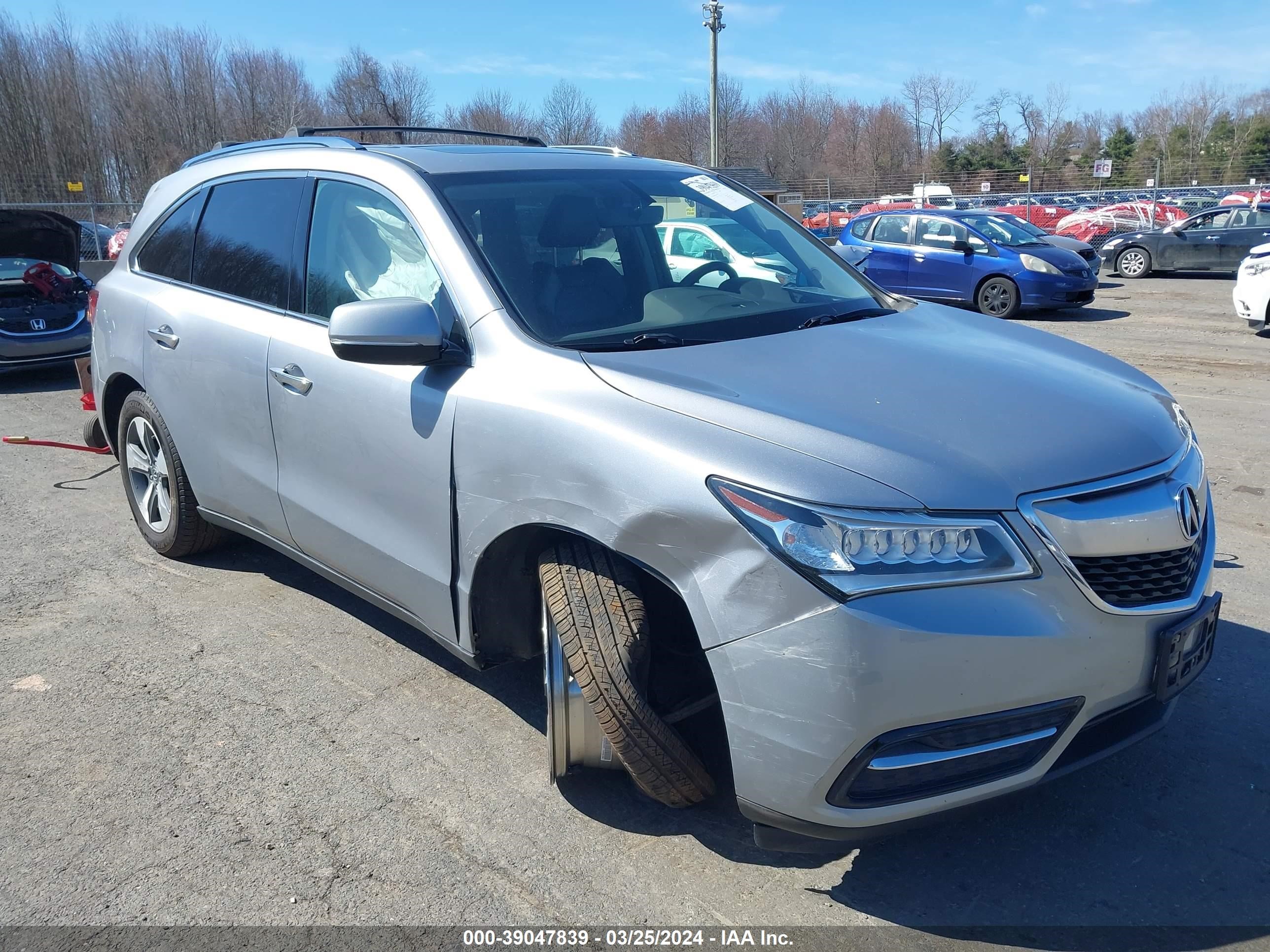 ACURA MDX 2016 5fryd4h21gb048461