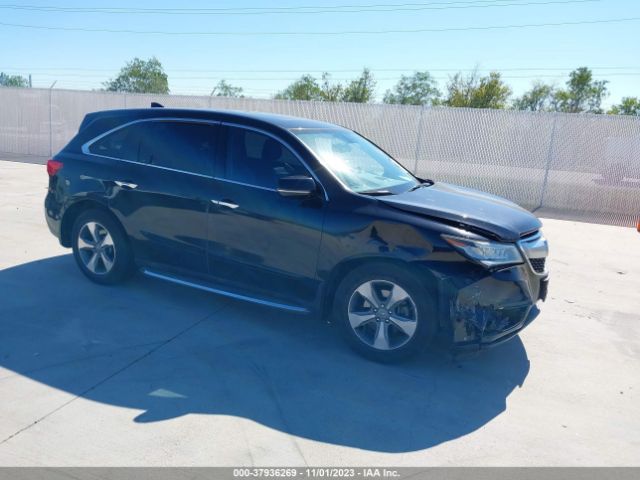 ACURA MDX 2014 5fryd4h22eb014249