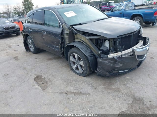 ACURA MDX 2014 5fryd4h22eb019984