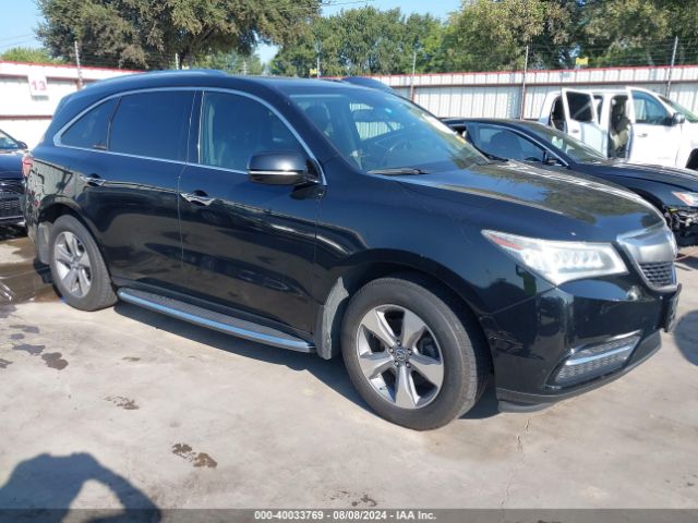 ACURA MDX 2015 5fryd4h22fb013944