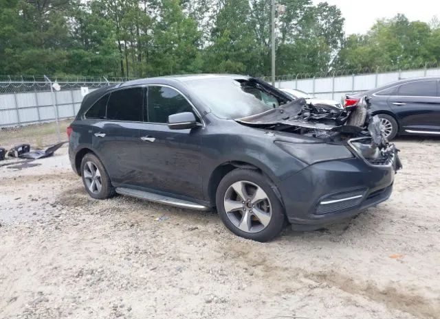 ACURA MDX 2016 5fryd4h22gb044743