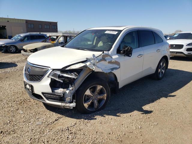 ACURA MDX 2016 5fryd4h22gb058027