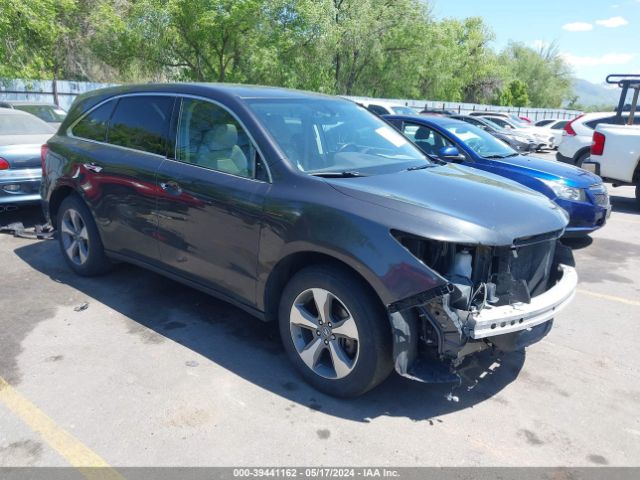 ACURA MDX 2016 5fryd4h23gb024369