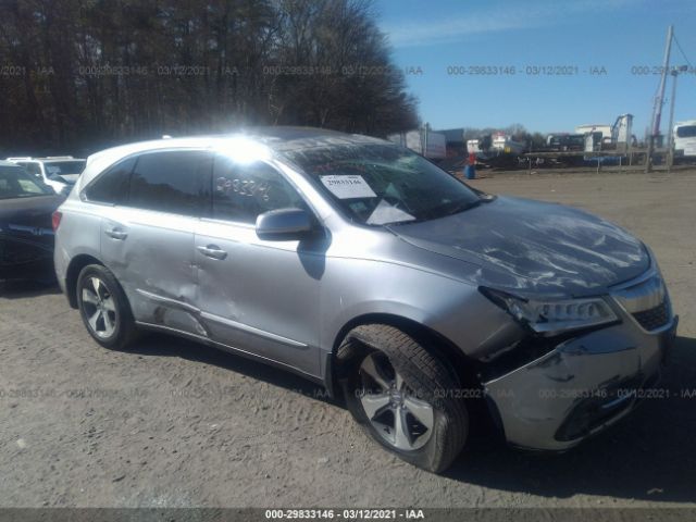 ACURA MDX 2016 5fryd4h23gb027207