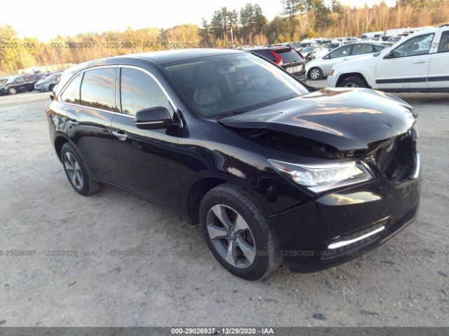 ACURA MDX 2016 5fryd4h23gb041429