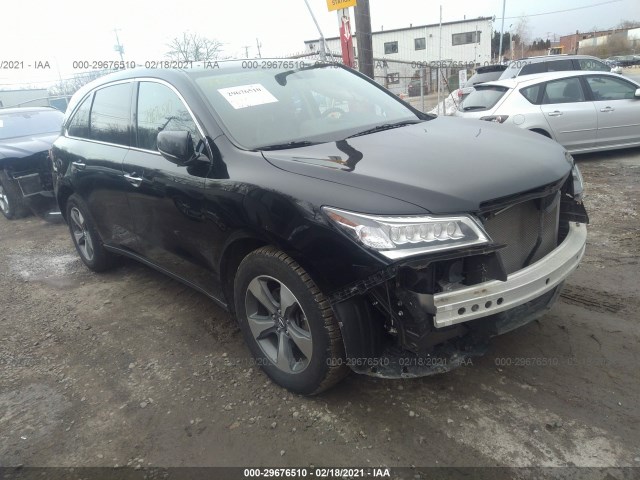 ACURA MDX 2016 5fryd4h23gb046548