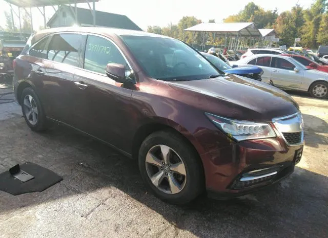 ACURA MDX 2014 5fryd4h24eb005925