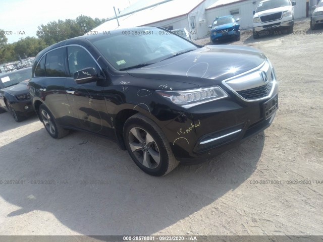 ACURA MDX 2014 5fryd4h24eb024734