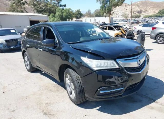 ACURA MDX 2015 5fryd4h24fb014304