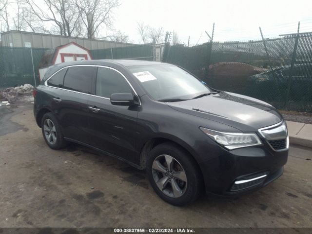 ACURA MDX 2016 5fryd4h24gb015017