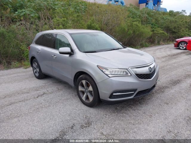 ACURA MDX 2016 5fryd4h24gb019665