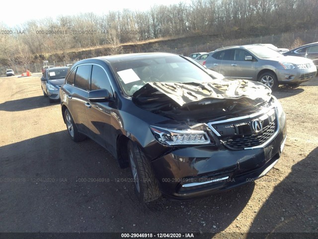 ACURA MDX 2016 5fryd4h24gb047000