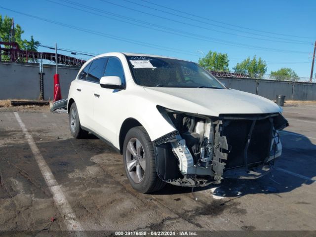 ACURA MDX 2016 5fryd4h24gb052407