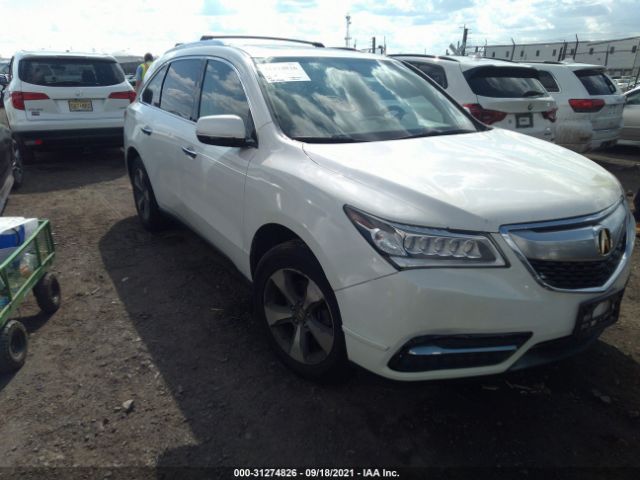 ACURA MDX 2016 5fryd4h24gb056196