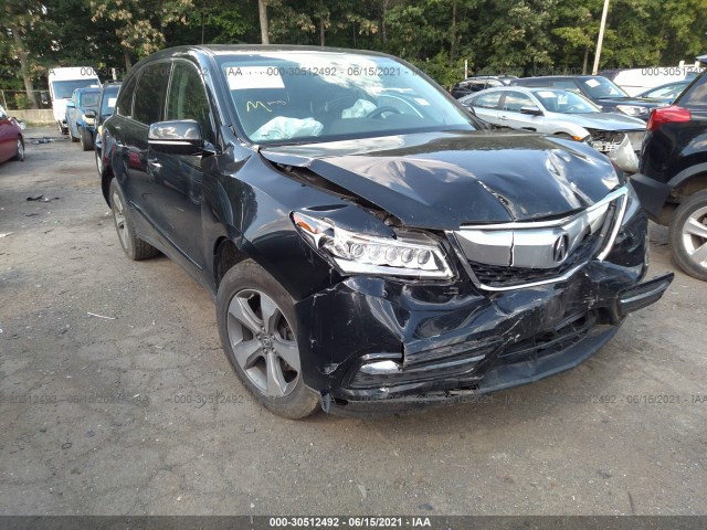 ACURA MDX 2016 5fryd4h24gb061477