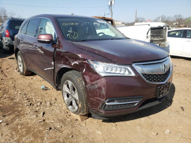 ACURA MDX 2014 5fryd4h25eb004850