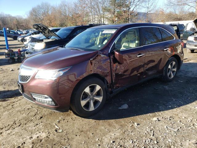 ACURA MDX 2014 5fryd4h25eb005951