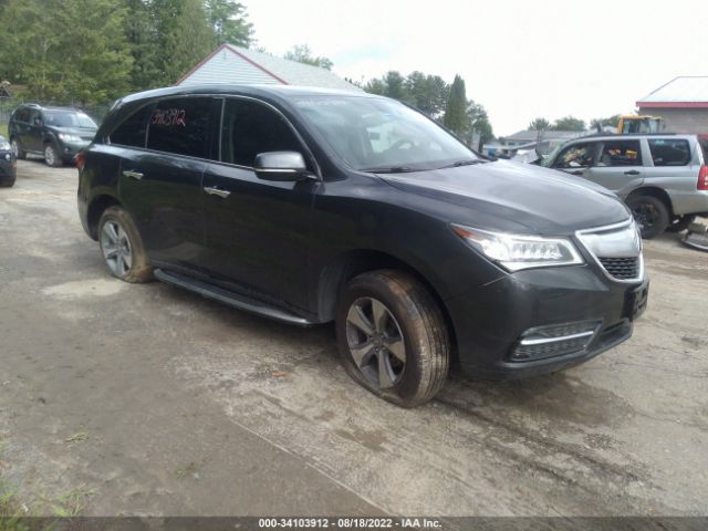 ACURA MDX 2014 5fryd4h25eb019543