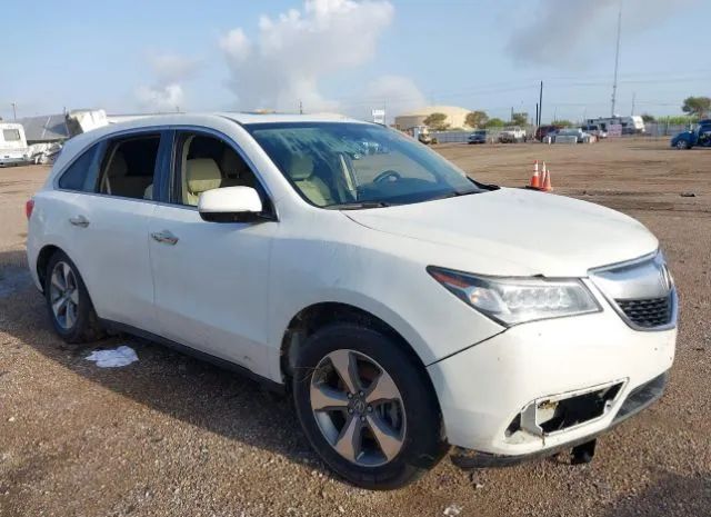 ACURA MDX 2014 5fryd4h25eb021177