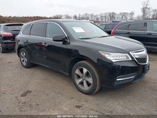 ACURA MDX 2015 5fryd4h25fb009628