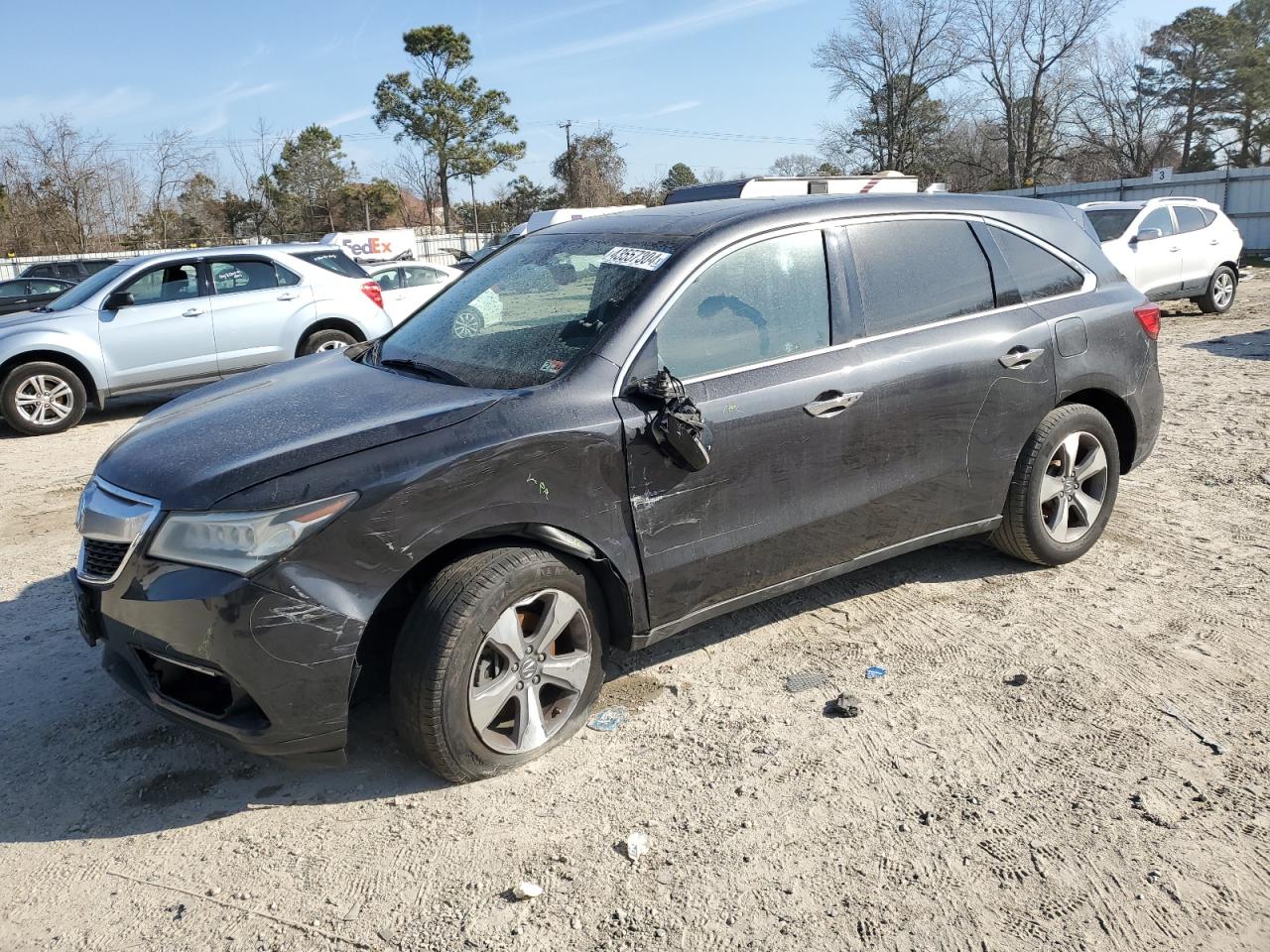 ACURA MDX 2015 5fryd4h25fb014683