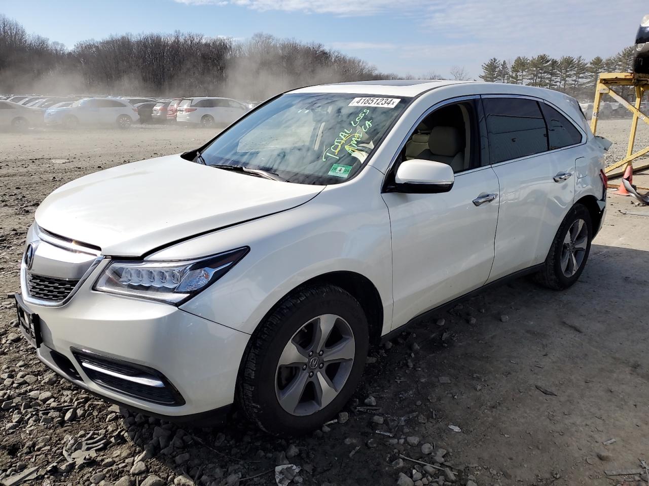 ACURA MDX 2015 5fryd4h25fb021360