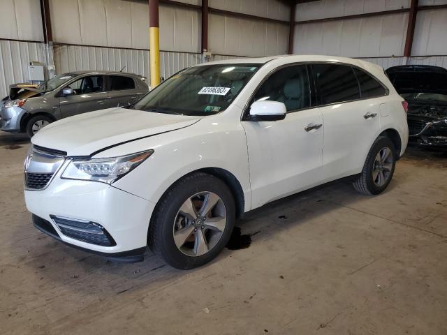 ACURA MDX 2016 5fryd4h25gb043263