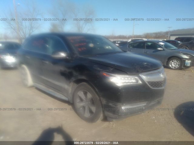 ACURA MDX 2014 5fryd4h26eb001827