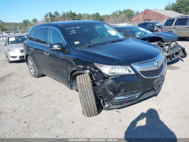 ACURA MDX 2014 5fryd4h26eb003545