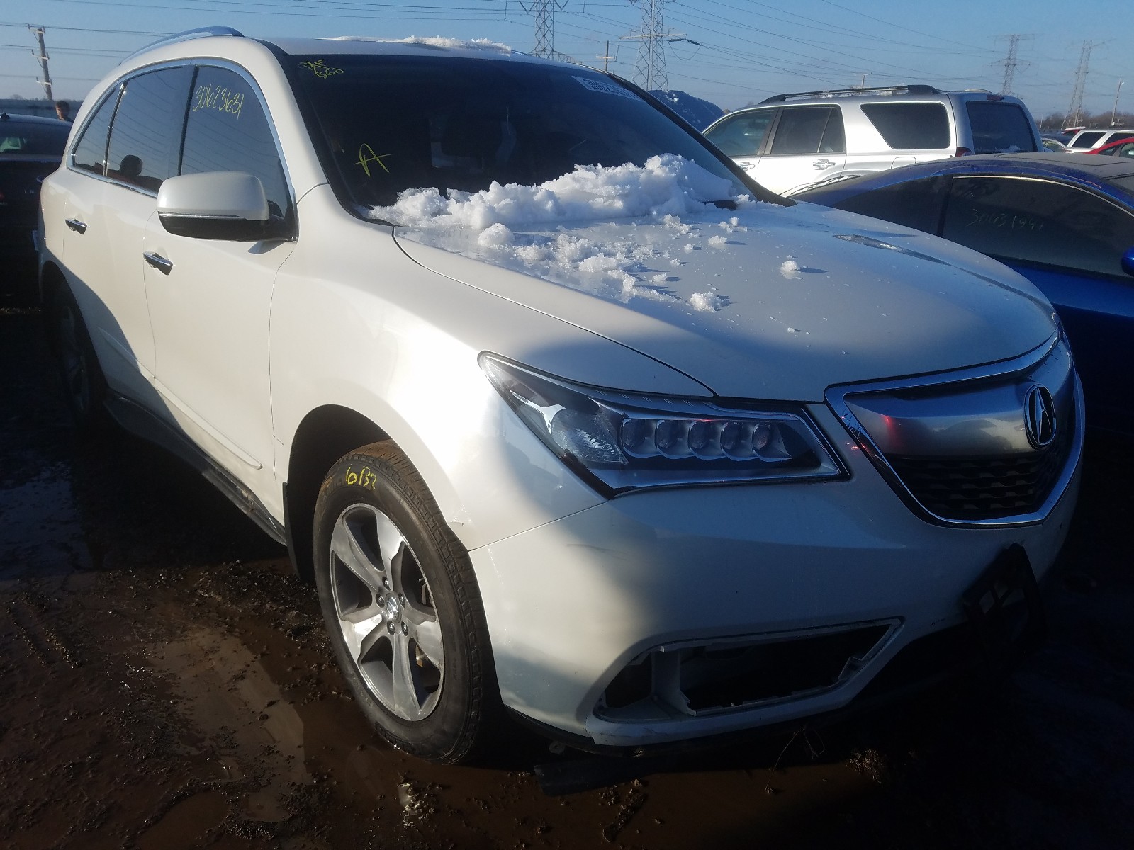 ACURA MDX 2014 5fryd4h26eb006980