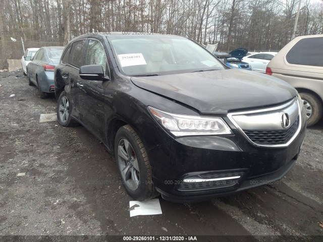 ACURA MDX 2014 5fryd4h26eb021950