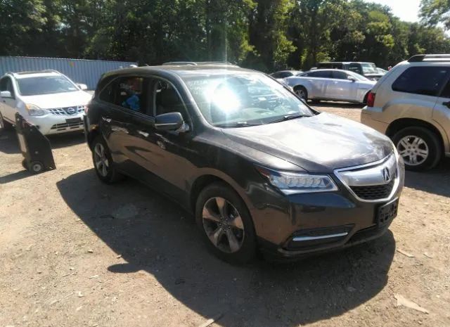 ACURA MDX 2014 5fryd4h26eb027456