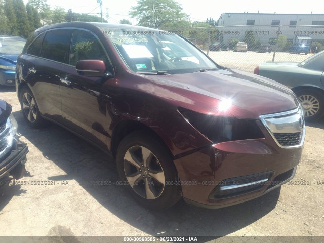 ACURA MDX 2014 5fryd4h26eb038683