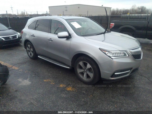 ACURA MDX 2015 5fryd4h26fb008374