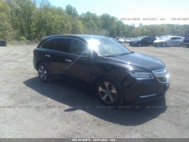 ACURA MDX 2015 5fryd4h26fb016801