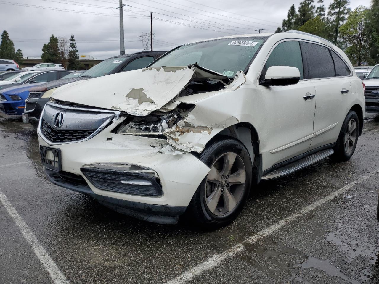 ACURA MDX 2015 5fryd4h26fb021349