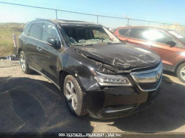 ACURA MDX 2015 5fryd4h26fb029046