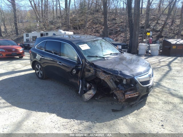 ACURA MDX 2016 5fryd4h26gb001801