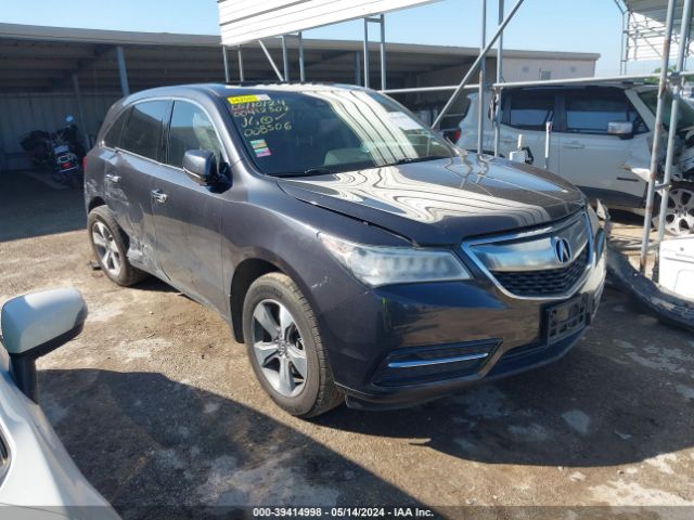 ACURA MDX 2016 5fryd4h26gb008506