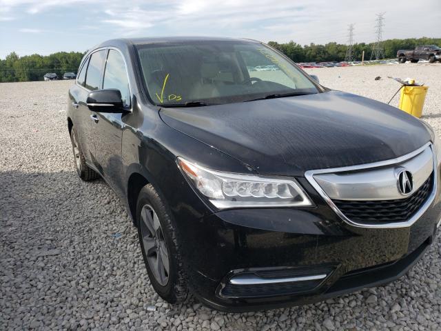 ACURA MDX 2016 5fryd4h26gb023457