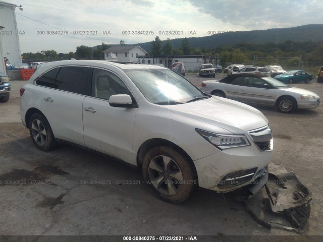 ACURA MDX 2016 5fryd4h26gb026097