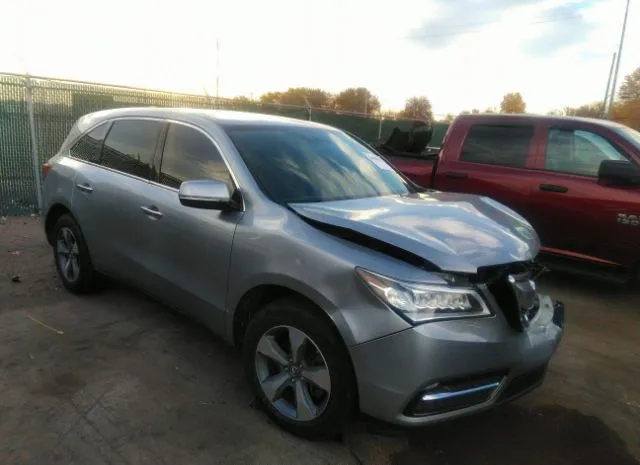 ACURA MDX 2016 5fryd4h26gb035897