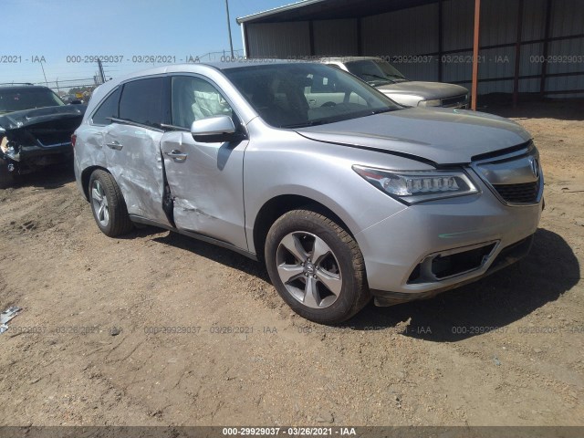 ACURA MDX 2014 5fryd4h27eb007278