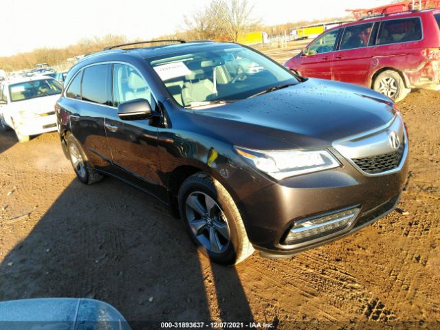 ACURA MDX 2014 5fryd4h27eb009466