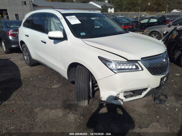 ACURA MDX 2014 5fryd4h27eb016093