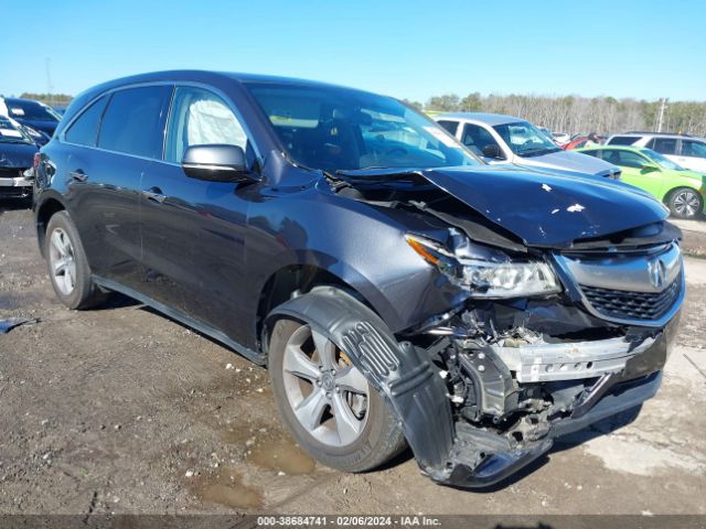 ACURA MDX 2014 5fryd4h27eb016630