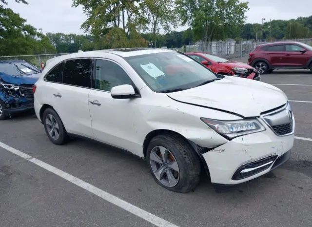 ACURA MDX 2014 5fryd4h27eb017146