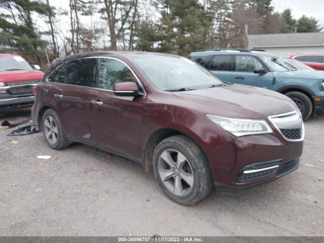 ACURA MDX 2014 5fryd4h27eb031435