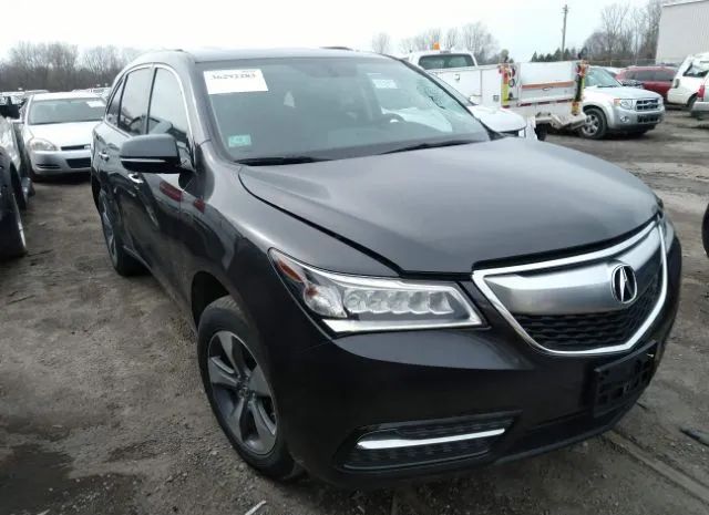 ACURA MDX 2014 5fryd4h27eb033945