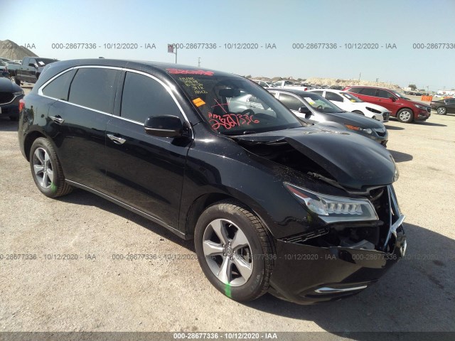 ACURA MDX 2014 5fryd4h27eb035145